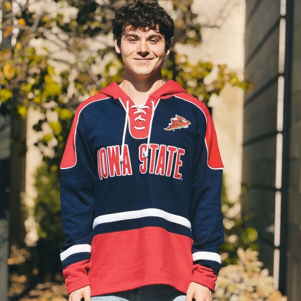 Champion Spirit Collection Navy and Cardinal Hockey Hood SMU